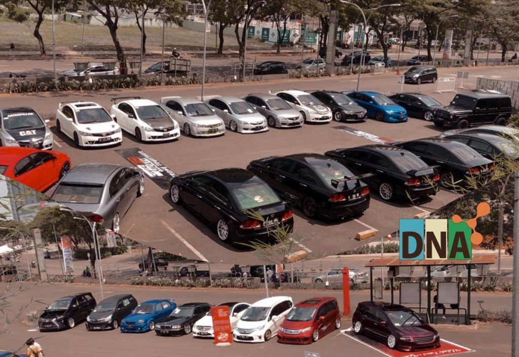 Puluhan Mobil Modifikasi Ramaikan 'Auto Dreamland' 