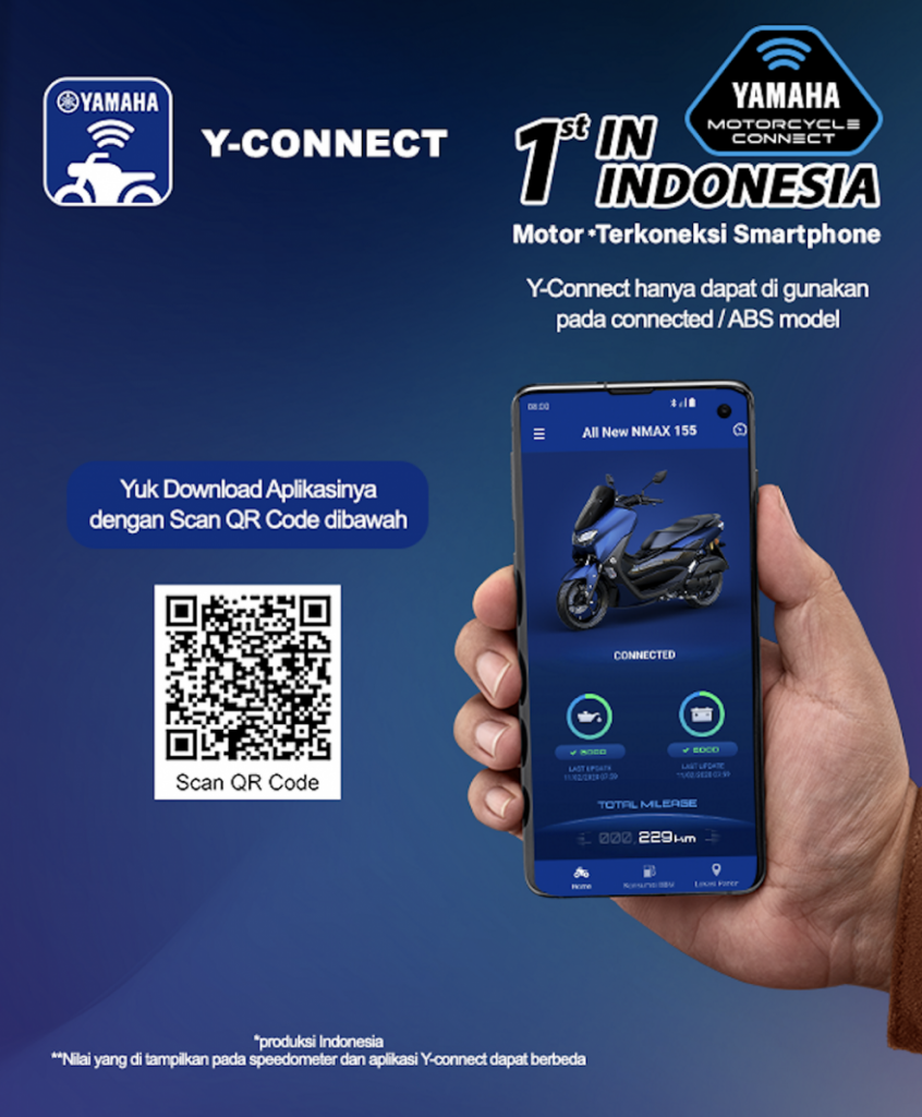 Yamaha Kenalkan Fitur Terbaru dari Aplikasi Y-Connect  