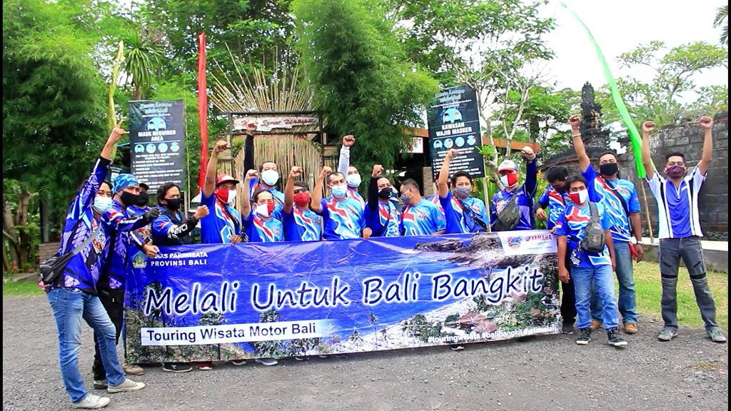 Yamaha Bali Adakan Touring untuk Genjot Pariwisata Bali  