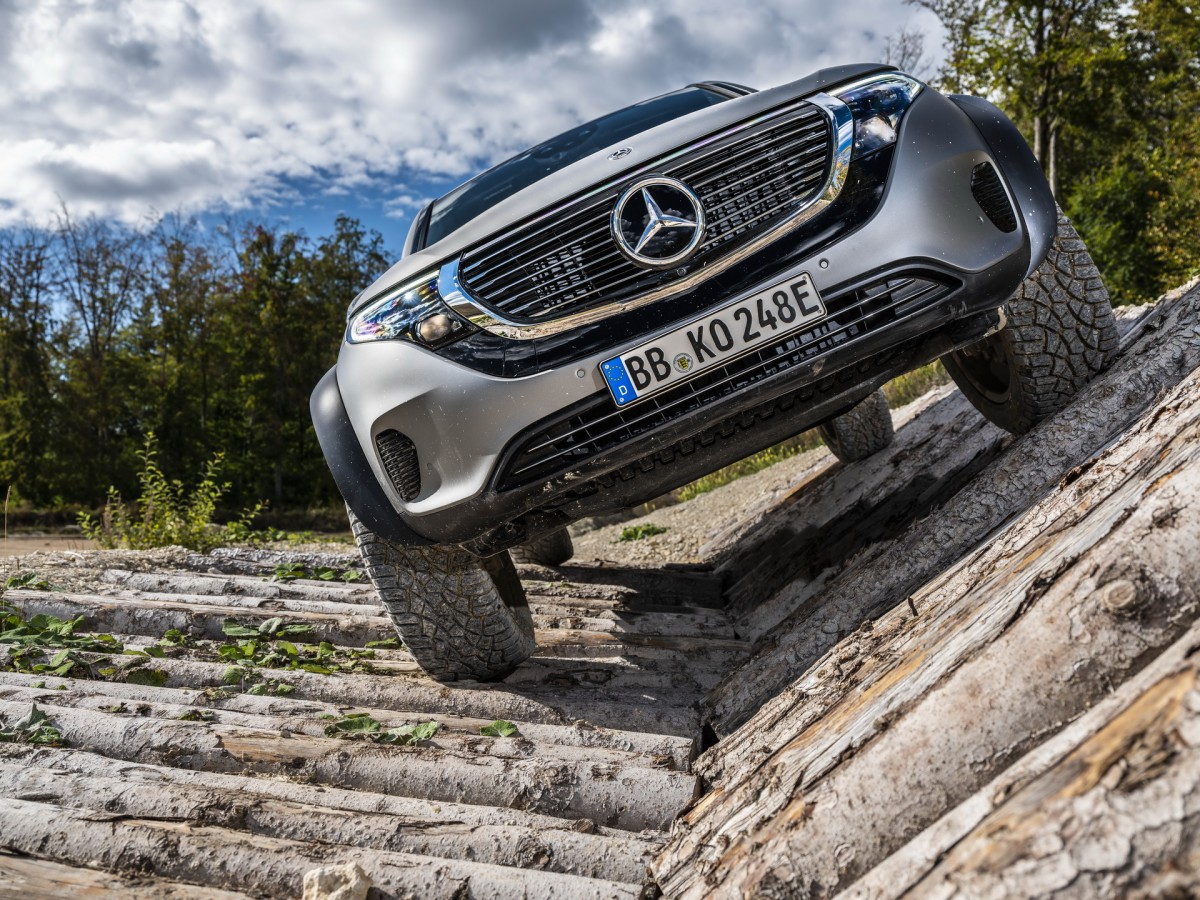 Mercedes-Benz EQC 4×4² Concept, SUV Listrik Penggaruk Tanah   