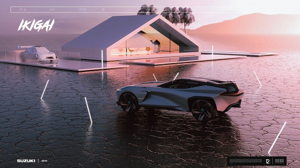 Suzuki Ikigai, Mobil Konsep yang Futuristik  