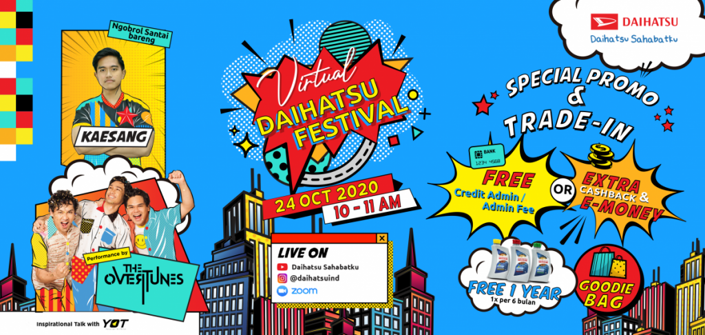 Yuk, Beli atau Tukar-Tambah Mobilmu di Virtual Daihatsu Festival 