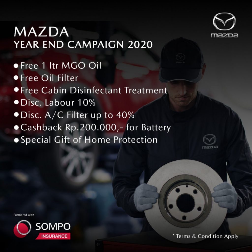 Ikuti Program "Mazda Year End Campaign 2020", Ini Keuntungannya!  