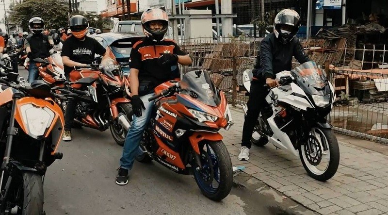 Kumpul Bareng Pertamina Lubricant dan Bikers Lampung 
