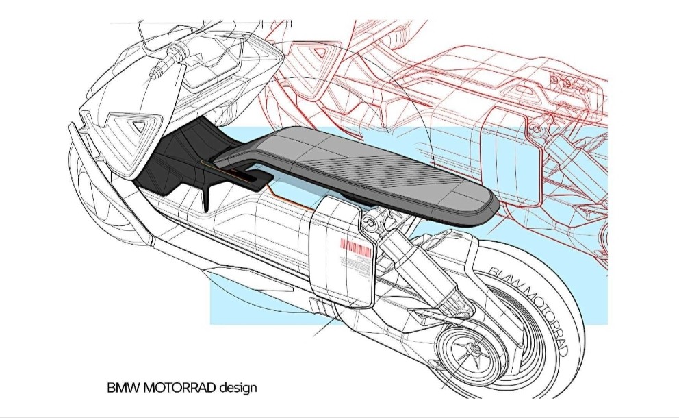 Skuter Listrik Futuristis, Inilah BMW Motorrad Definiton CE 04! 