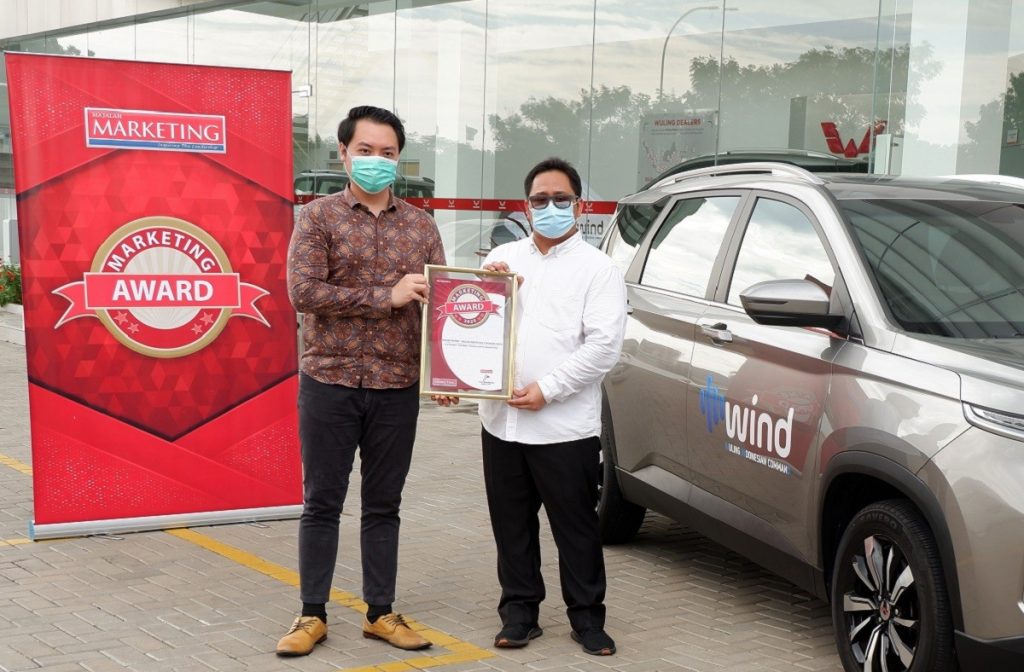Wuling Indonesian Command Raih ‘The Best Innovation in Marketing’  