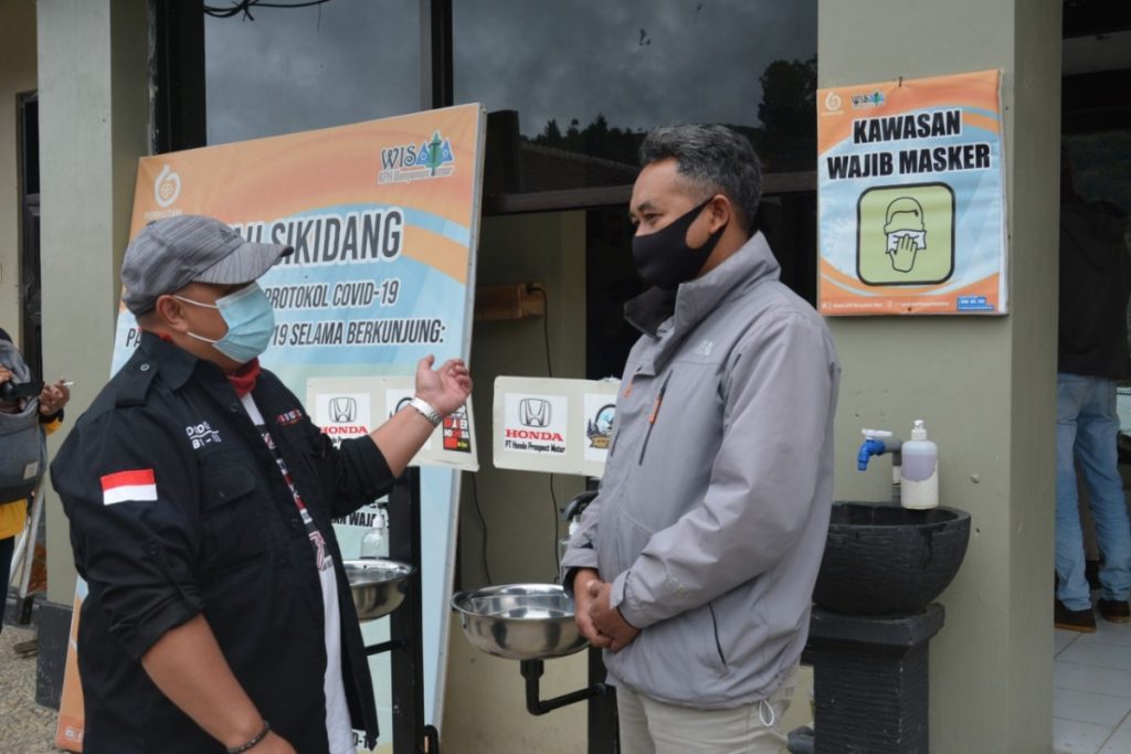 Jaga Wisata Dieng, Komunitas BR-V Indonesia Berikan Fasilitas Cuci Tangan 