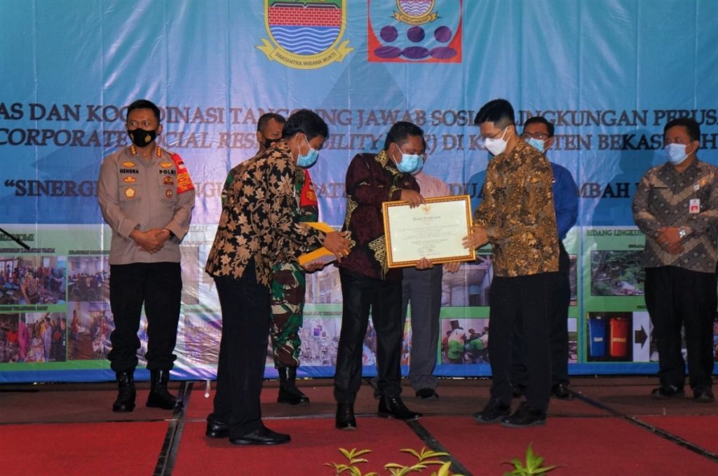 Hyundai Raih Penghargaan dari Pemerintah Kabupaten Bekasi  