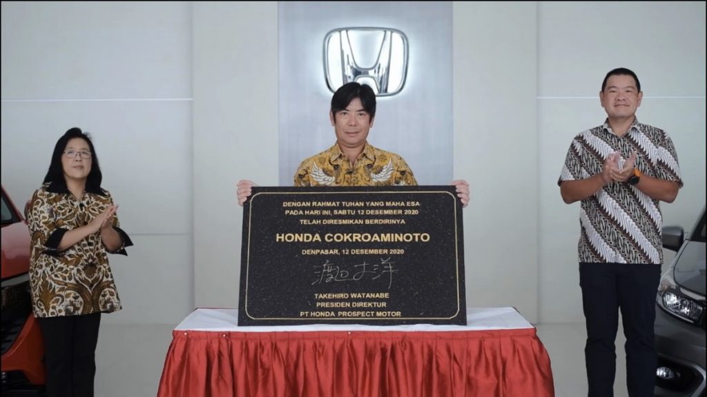 Honda Resmikan Dealer Honda Cokroaminoto Di Bali  
