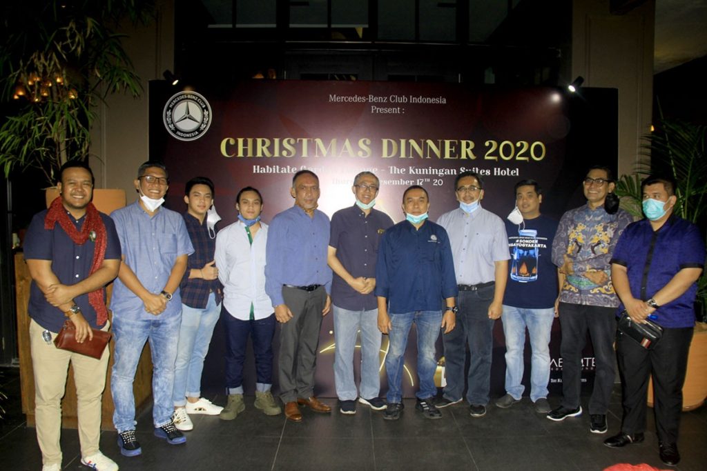 'Christmas Dinner 2020' Mercedes-Benz Club Indonesia  