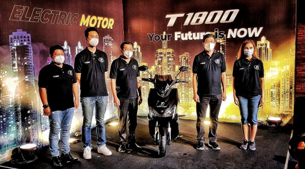 Usung Gaya futuristik, UNITED E-MOTOR T1800 Meluncur di Indonesia 