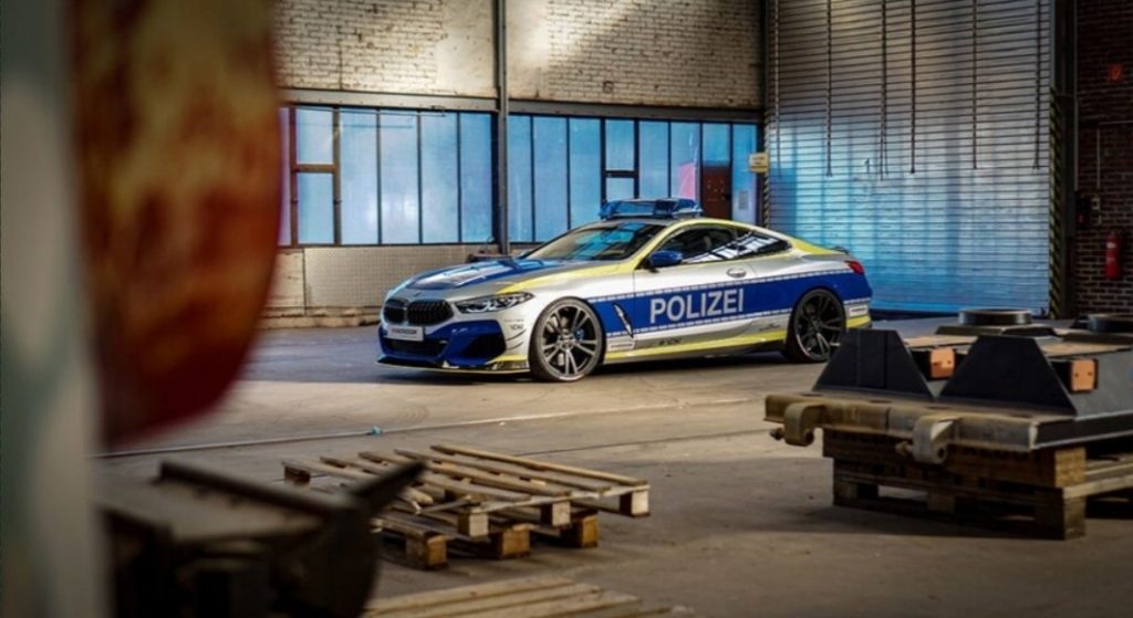 Bukan Main, Polantas Jerman 'Dipersenjatai' BMW M850i AC Schnitzer!  