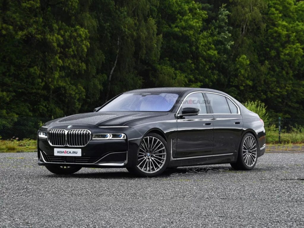 Rendering Terbaru Untuk BMW Seri 7 Generasi Terbaru  