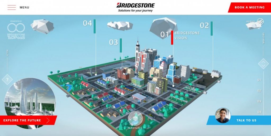 Bridgestone Pamerkan Konsep Kota Virtual Masa Depan di CES 2021  