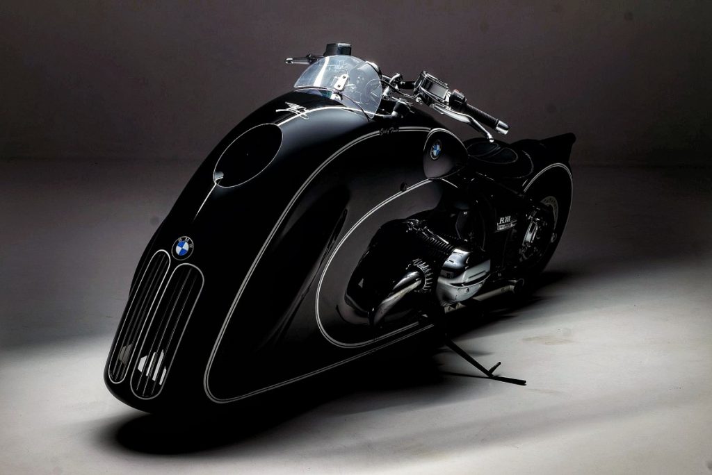 Modifikasi BMW R 18 Spirit Of Passion Bergaya Art Deco Dengan Grille Besar Khas BMW 