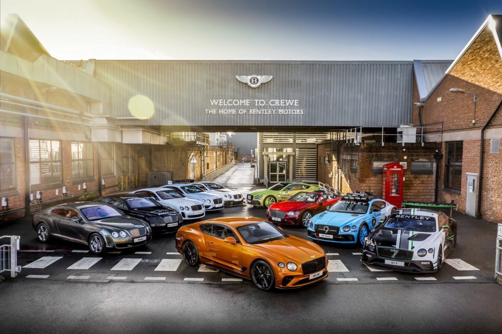 Bentley Produksi Continental GT ke-80.000  