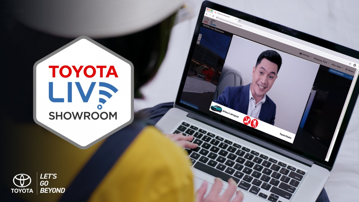 Toyota-Astra Motor Hadirkan “Toyota Live Showroom”  Bagi Konsumen 