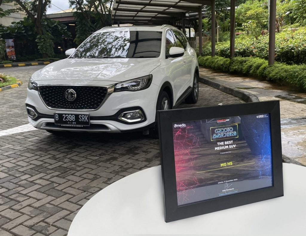 MG HS Sabet Gelar 'Best Medium SUV' di Indonesia  