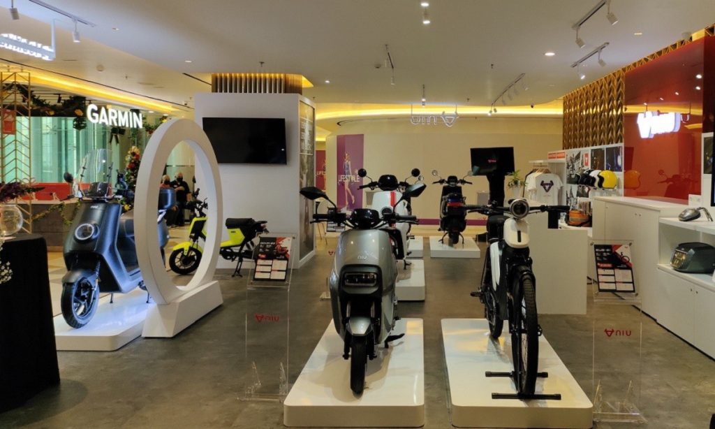 Store Premium Sepeda Motor Listrik NIU Pertama di Jakarta  