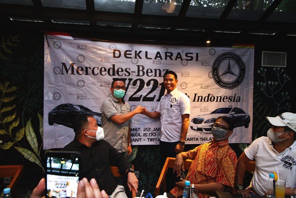 Deklarasi Mercedes-Benz W221 Club Indonesia 
