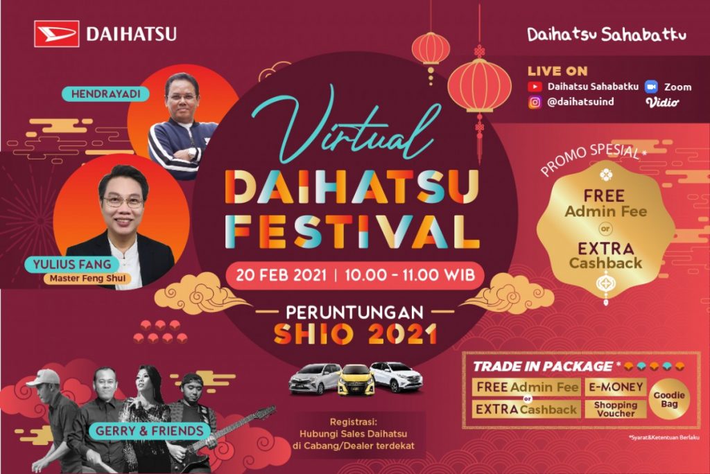 Daihatsu Siap Hadirkan kembali Program Virtual Daihatsu  