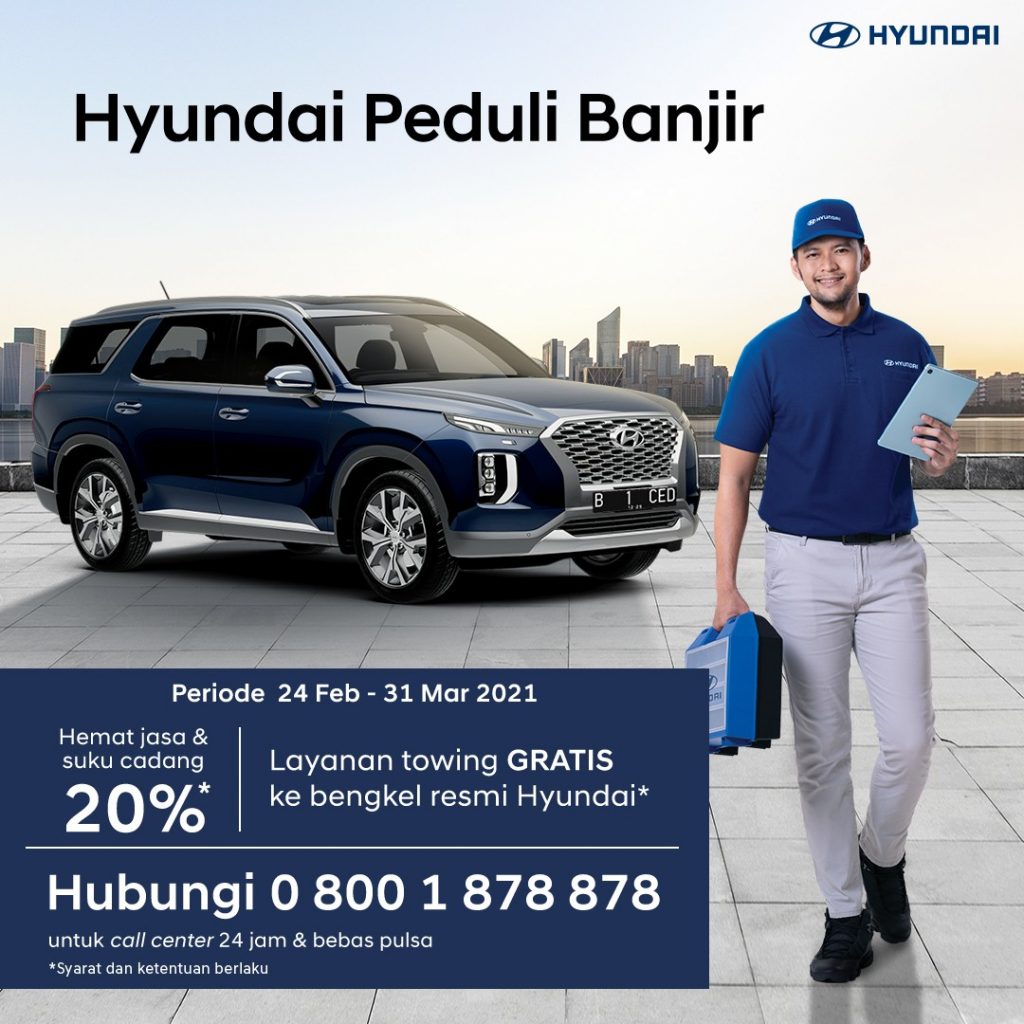 Hyundai Indonesia Luncurkan Program “Hyundai Peduli Banjir” 