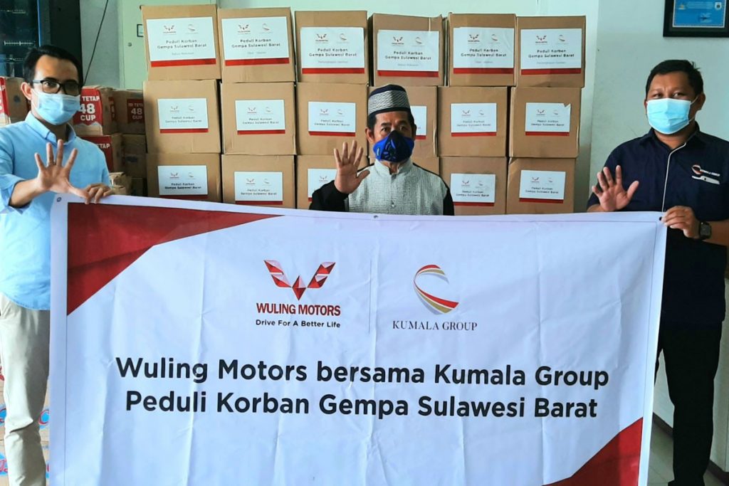 Wuling Customer Care, Peduli Bencana Sulawesi Barat 
