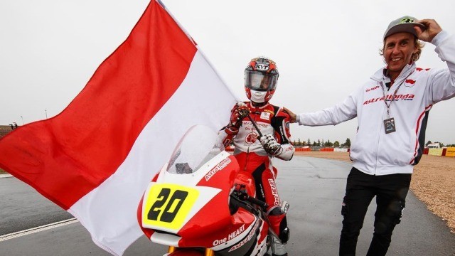 Dimas Ekky Akan Berlaga di FIM CEV Moto2 Musim 2021  
