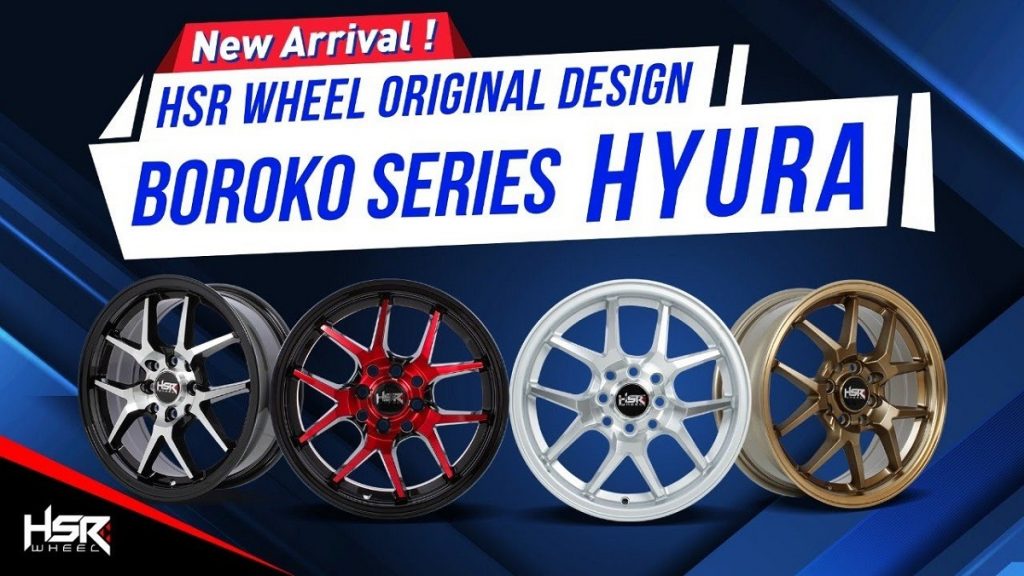 HSR Wheel 'Boroko Series', Untuk Modifikasi Aliran JDM 