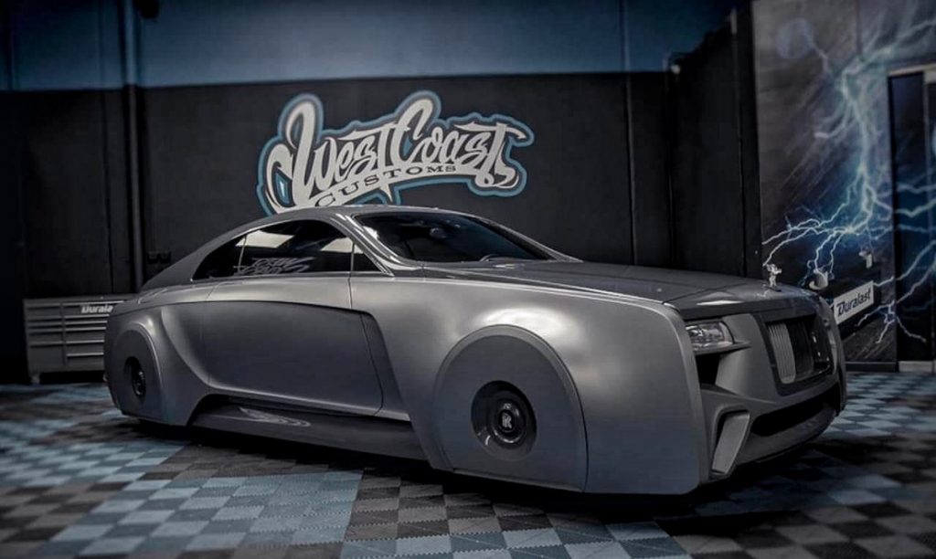 Inilah Rolls-Royce Wraith Justin Bieber Ala West Coast Customs 