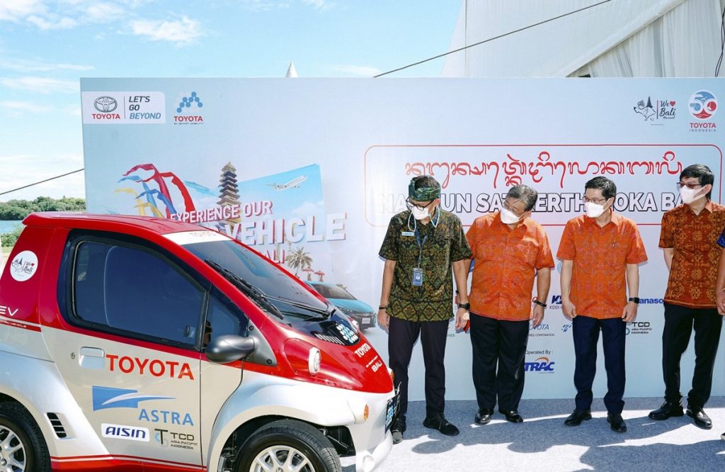 Toyota Hadirkan EV Smart Mobility Di Kawasan Wisata Bali  