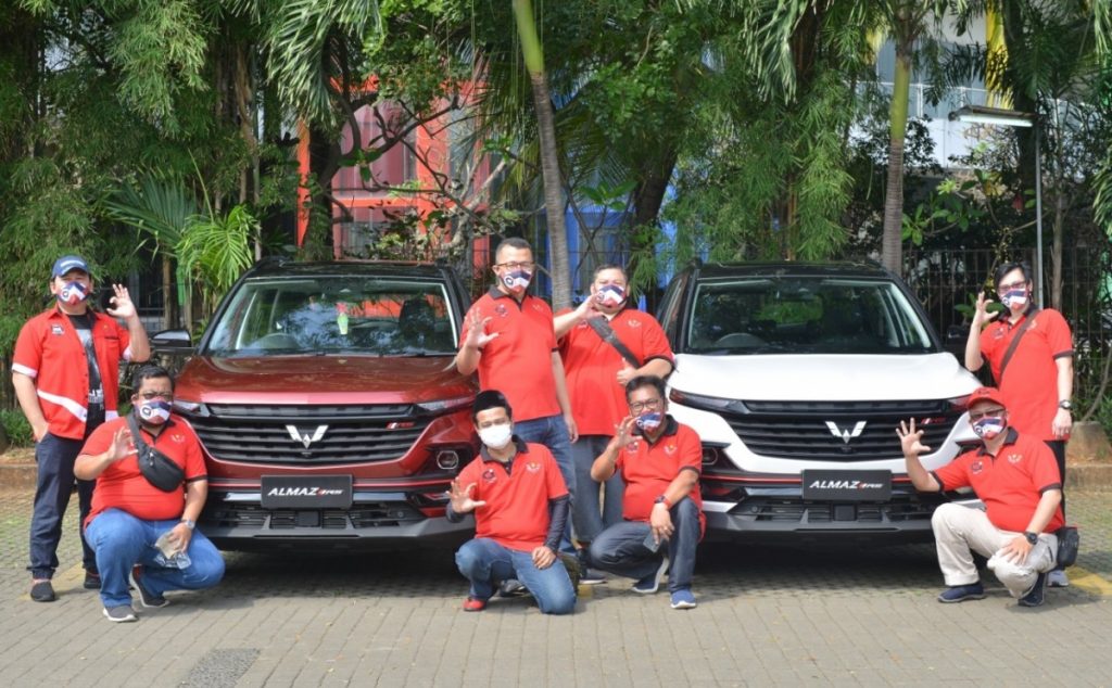 Wuling Motors Ajak Komunitas Rasakan Fitur Terbaru Almaz RS 