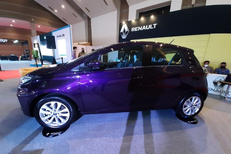 Renault Hadirkan Mobil Listrik 'Zoe' di IIMS Hybrid 2021 
