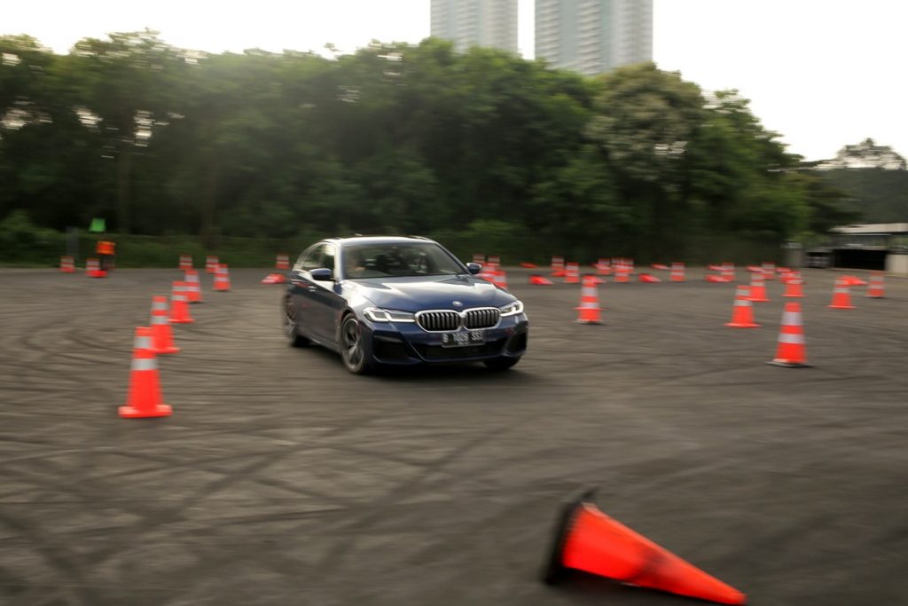 BMW Test Day, Pengujian The New 5 di Sirkuit 