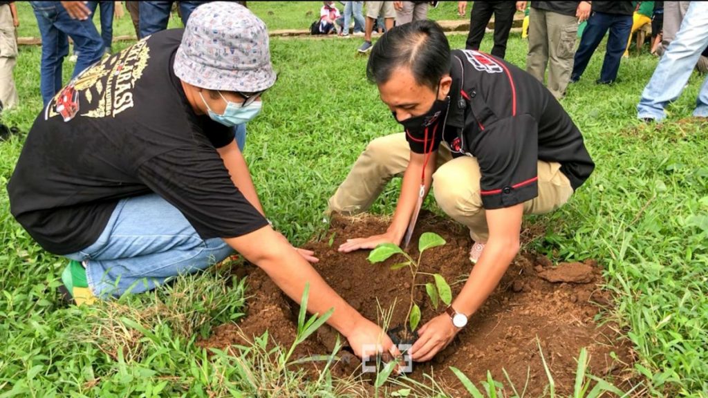 Penanaman 1000 Pohon TEVCI di Jawa Barat 