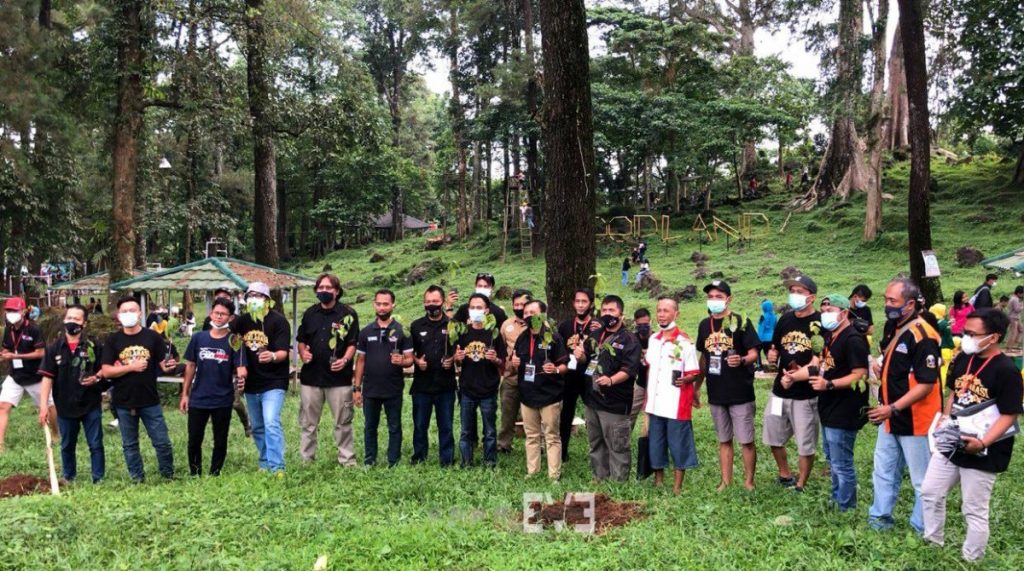Penanaman 1000 Pohon TEVCI di Jawa Barat  