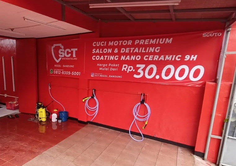 Perluas Jaringan, SCT Motodetailing Buka Outlet di Bandung 