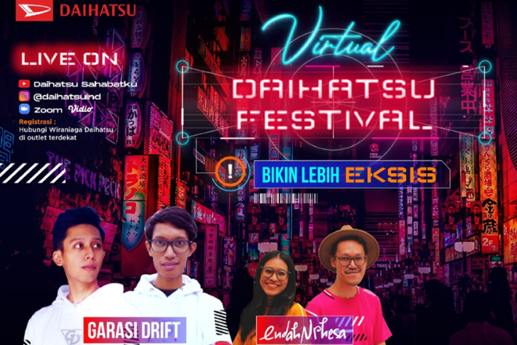 Manjakan Pelanggan, Daihatsu Kembali Gelar 'Virtual Daihatsu Festival'  