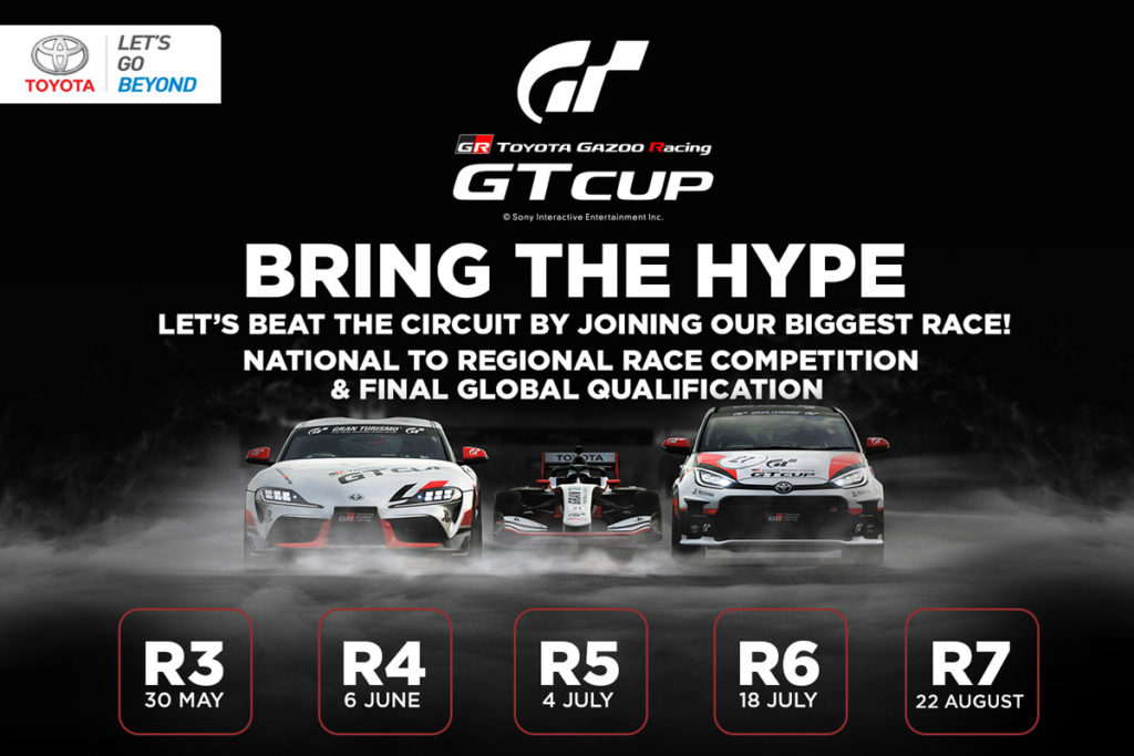 Toyota Hadirkan Kompetisi TOYOTA GAZOO Racing GT Cup 2021  