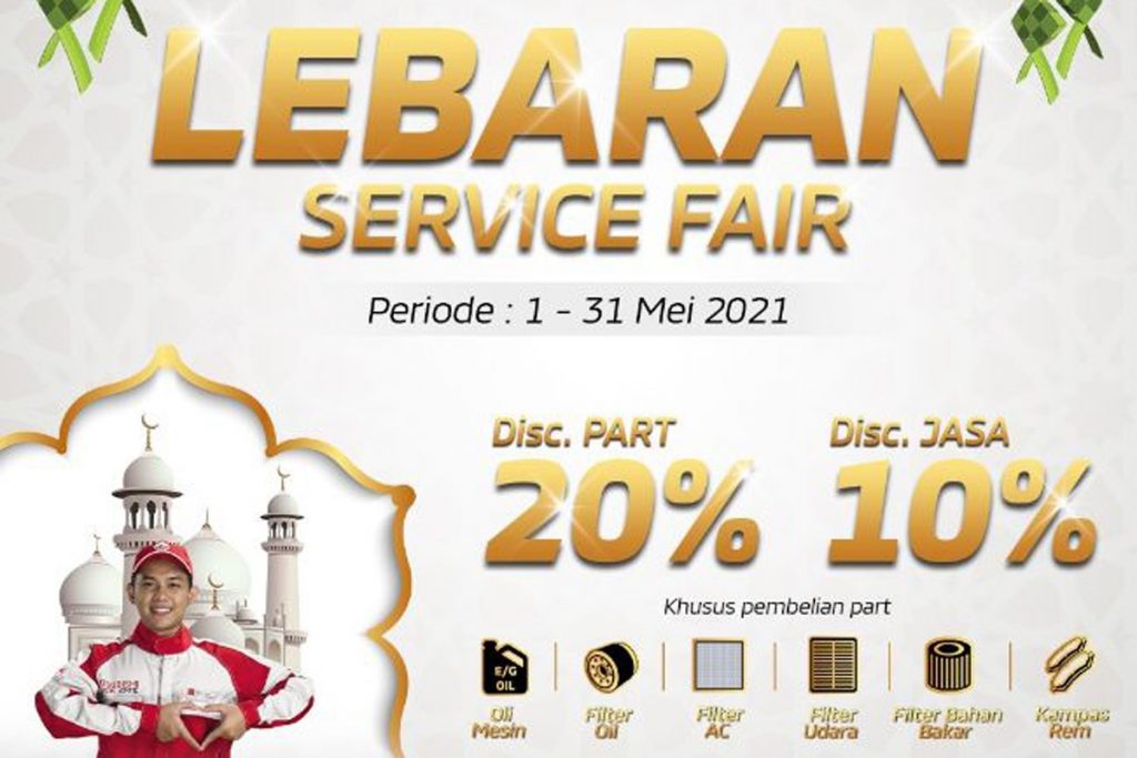MMKSI Gelar Promo Menarik, Lebaran Service Fair 