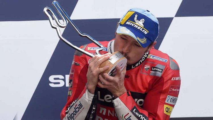 Terkena Penalti, Jack Miller Podium Pertama di MotoGP Perancis 