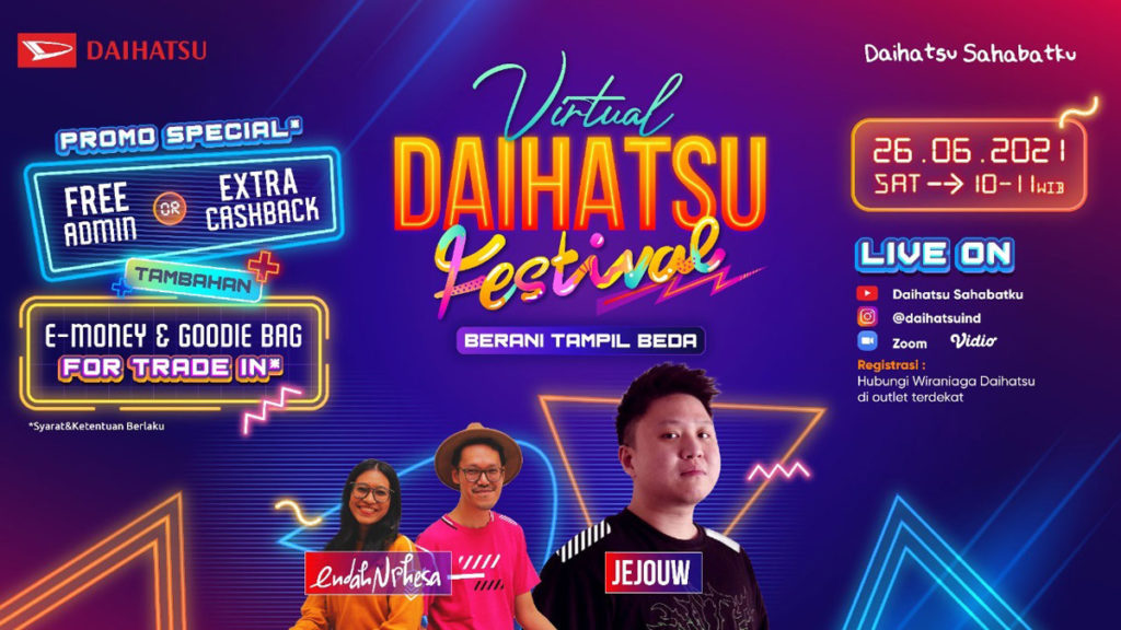 Daihatsu Siap Tebar Promo di Virtual Festival  