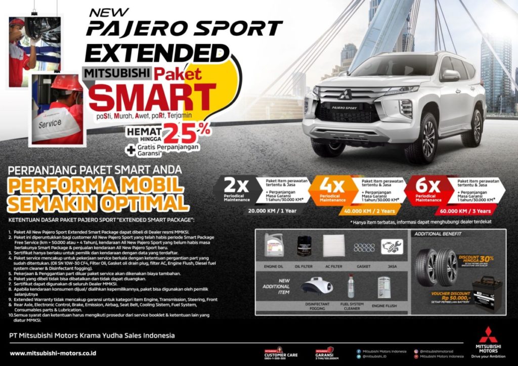 MMKSI Luncurkan Program “Pajero Sport Extended SMART package” 