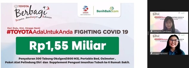 Toyota Indonesia Turut Membantu Penanggulangan Pandemi Covid-19 