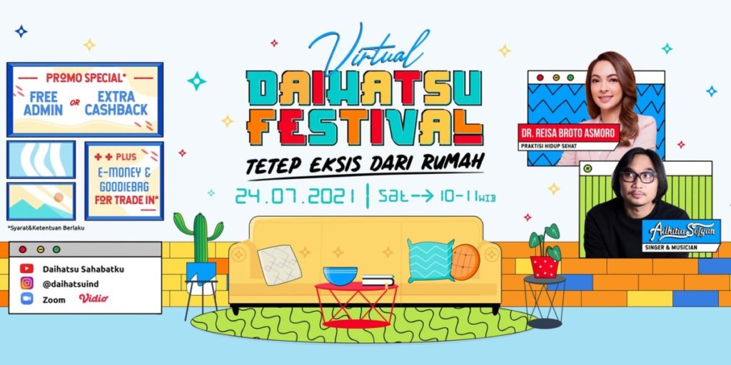 Virtual Daihatsu Festival, Mudahkan Konsumen Untuk Memiliki Mobil Baru Daihatsu 