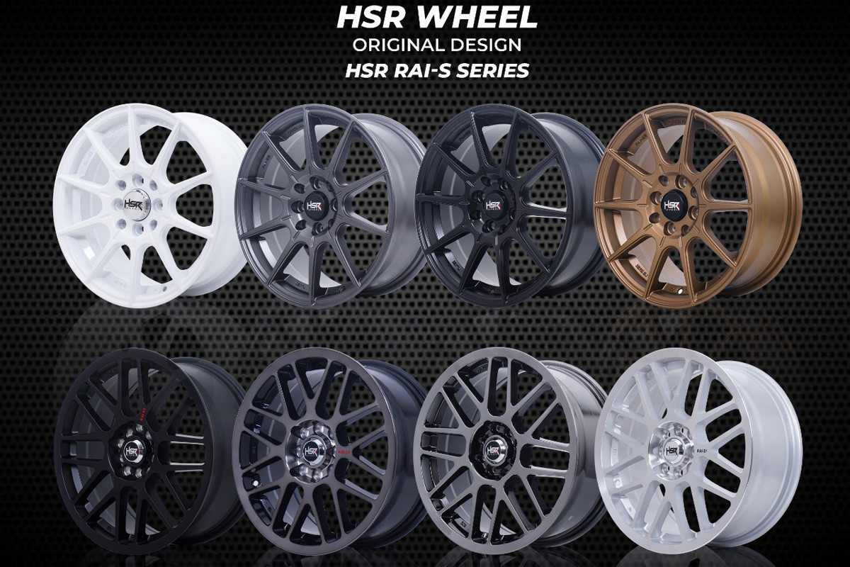 Velg HSR Wheel FE-01, Elegan dan sporty  
