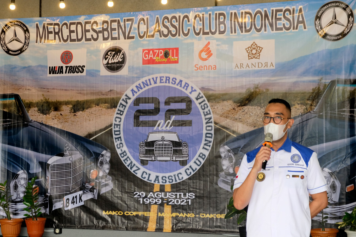 22 Tahun Eksistensi Mercedes-Benz Classic Club Indonesia  