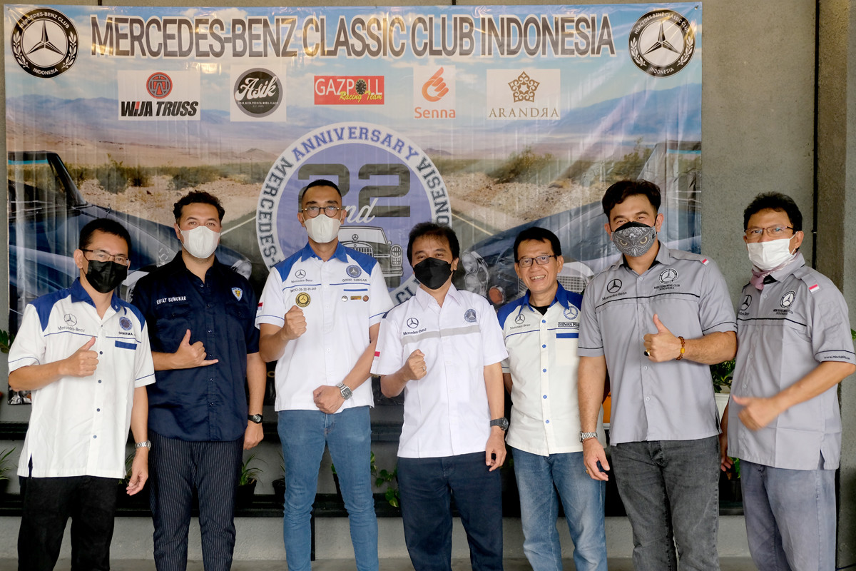 22 Tahun Eksistensi Mercedes-Benz Classic Club Indonesia 