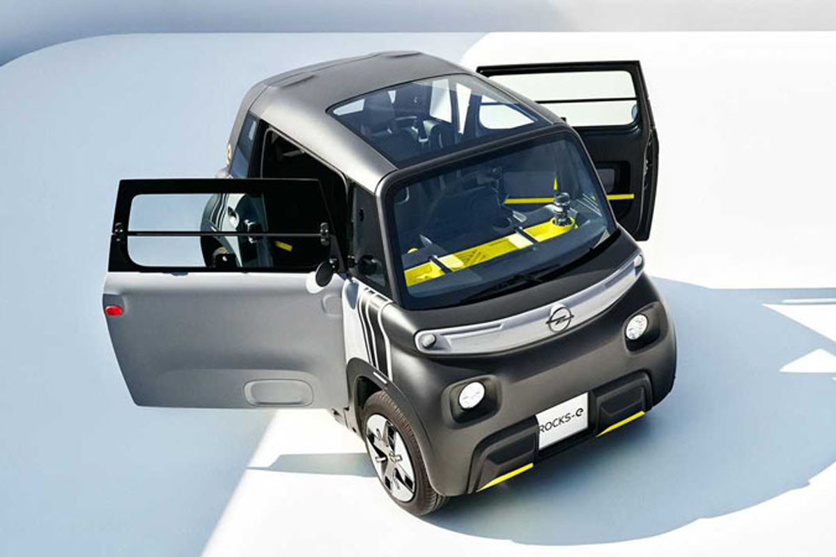 Opel Rocks-e, Mobil Listrik Mungil Dengan Harga Rp 108 Juta  