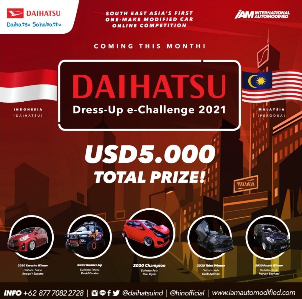 Daihatsu Gelar Kontes Modifikasi Virtual Di Indonesia Dan Malaysia 